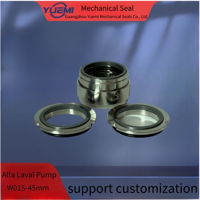 Máy bơm thực phẩm AFL Mật lý niêm phong W01S-45mm Mặt hai đầu
