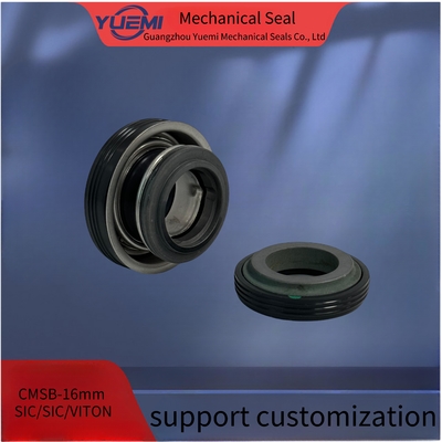 Dây ống dẫn kim loại cơ khí niêm phong mặt FKM SIC SIC Lingxiao GD CMSB-16mm