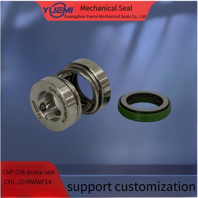 CHL CHLK CHLF Thép không gỉ CNP Mekanic Seal Tungsten Carbide CHL-20/RBSF14